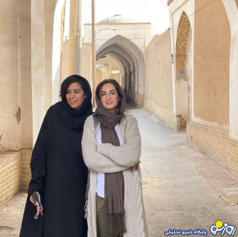 گشت و گذار شقایق دهقان با دوستش+عکس