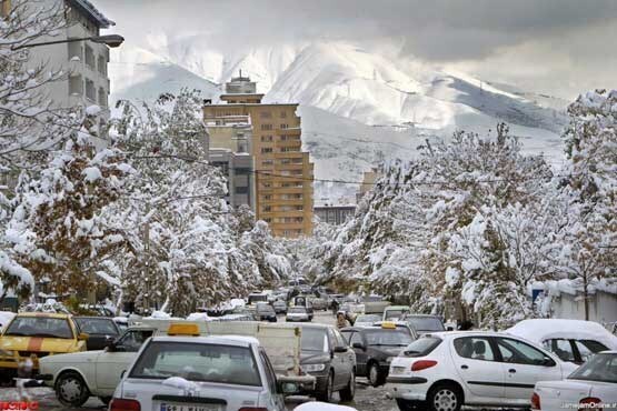 بارش برف و باران در تهران از امشب تا صبح جمعه بارش برف و باران در تهران از امشب تا صبح جمعه