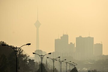 افزایش آلودگی هوای تهران افزایش آلودگی هوای تهران