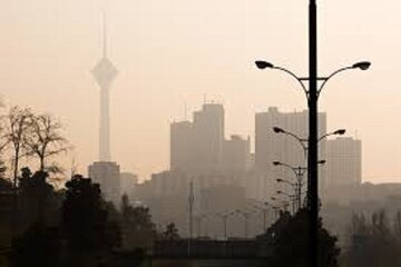کیفیت هوای تهران در وضعیت هشدار کیفیت هوای تهران در وضعیت هشدار