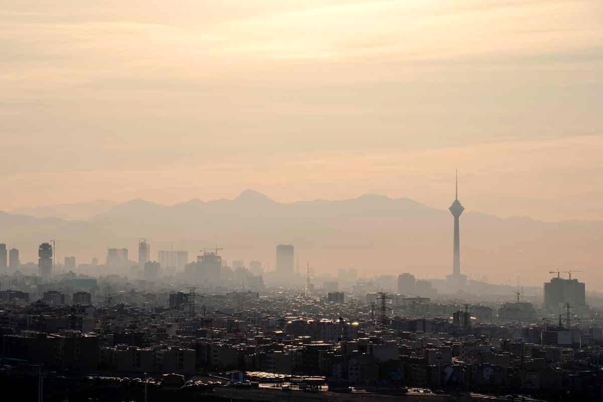 وضعیت هوای تهران؛ همچنان نارنجی! وضعیت هوای تهران؛ همچنان نارنجی!
