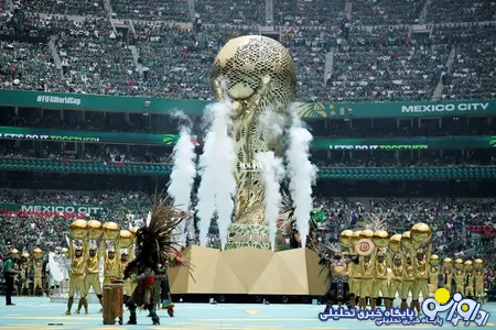 تصاویری از مراسم افتتاحیه جام جهانی ۲۰۲۶